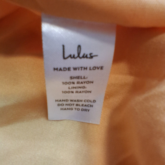 Lulu's Yellow Orange Floral Maxi Skirt XL Flare Fully Liend Modest Church - Picture 10 of 14